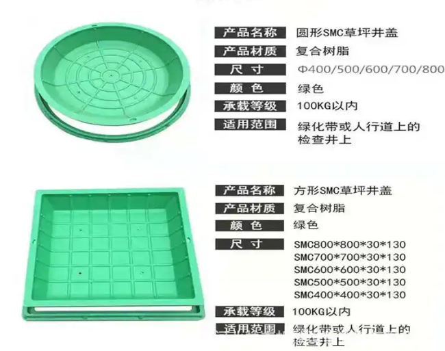 云和树脂复合种植井盖展示